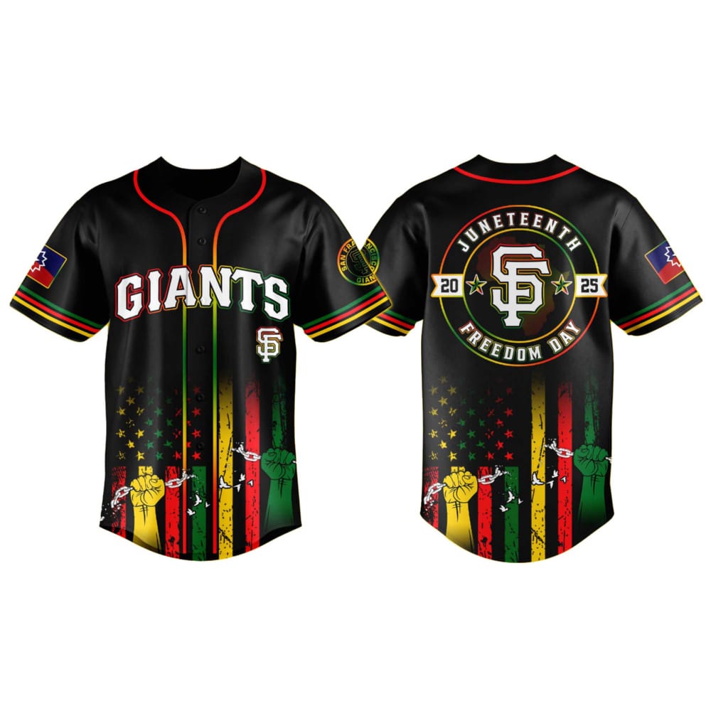Giants Juneteenth Day Jersey 2025 Giants Juneteenth Day Jersey 2025