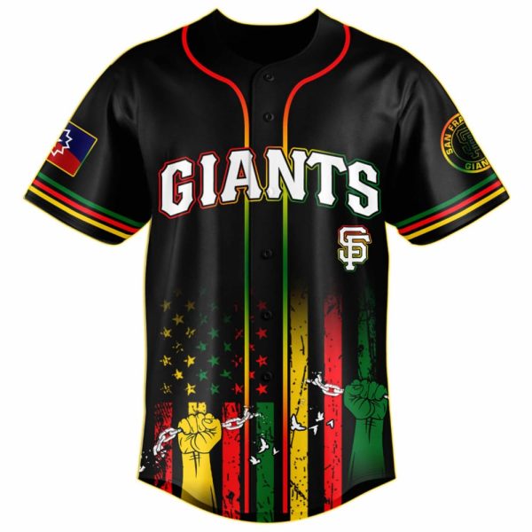 Giants Juneteenth Day Jersey 2025