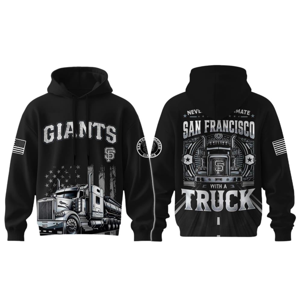 Giants Nation Truck Driver Appreciation Week Hoodie 2025 Giants Nation Truck Driver Appreciation Week Hoodie 2025