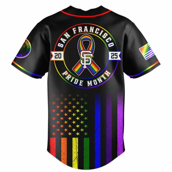 Giants Pride Month Jersey 2025