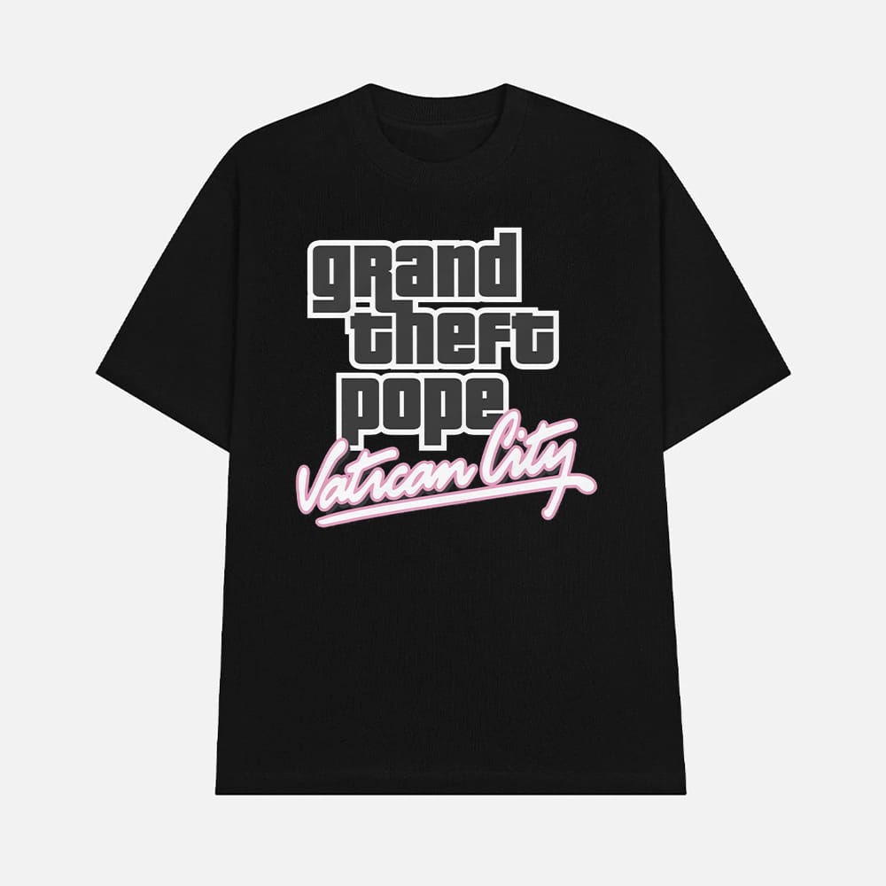 Grand Theft Pope Vatican City Shirt 1 Grand Theft Pope Vatican City Shirt