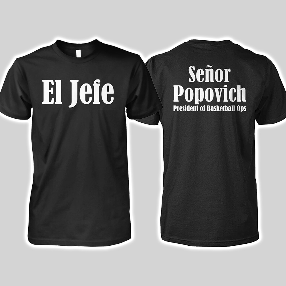 Gregg Popovich I'm No Longer Coach I'm El Jefe Shirt Gregg Popovich I'm No Longer Coach I'm El Jefe Shirt