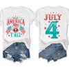 Groovy America Y’all 4th Of July T-Shirt