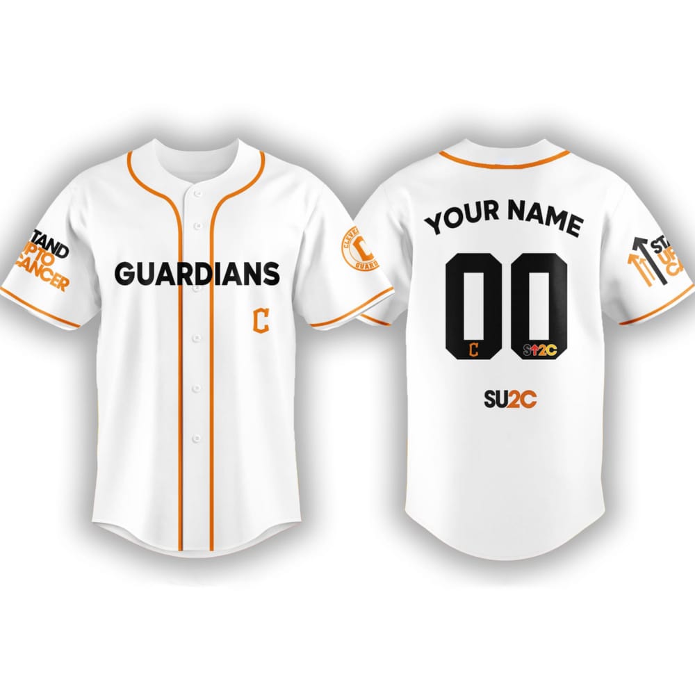 Guardians Stand Up To Cancer Night Jersey 2025 Guardians Stand Up To Cancer Night Jersey 2025