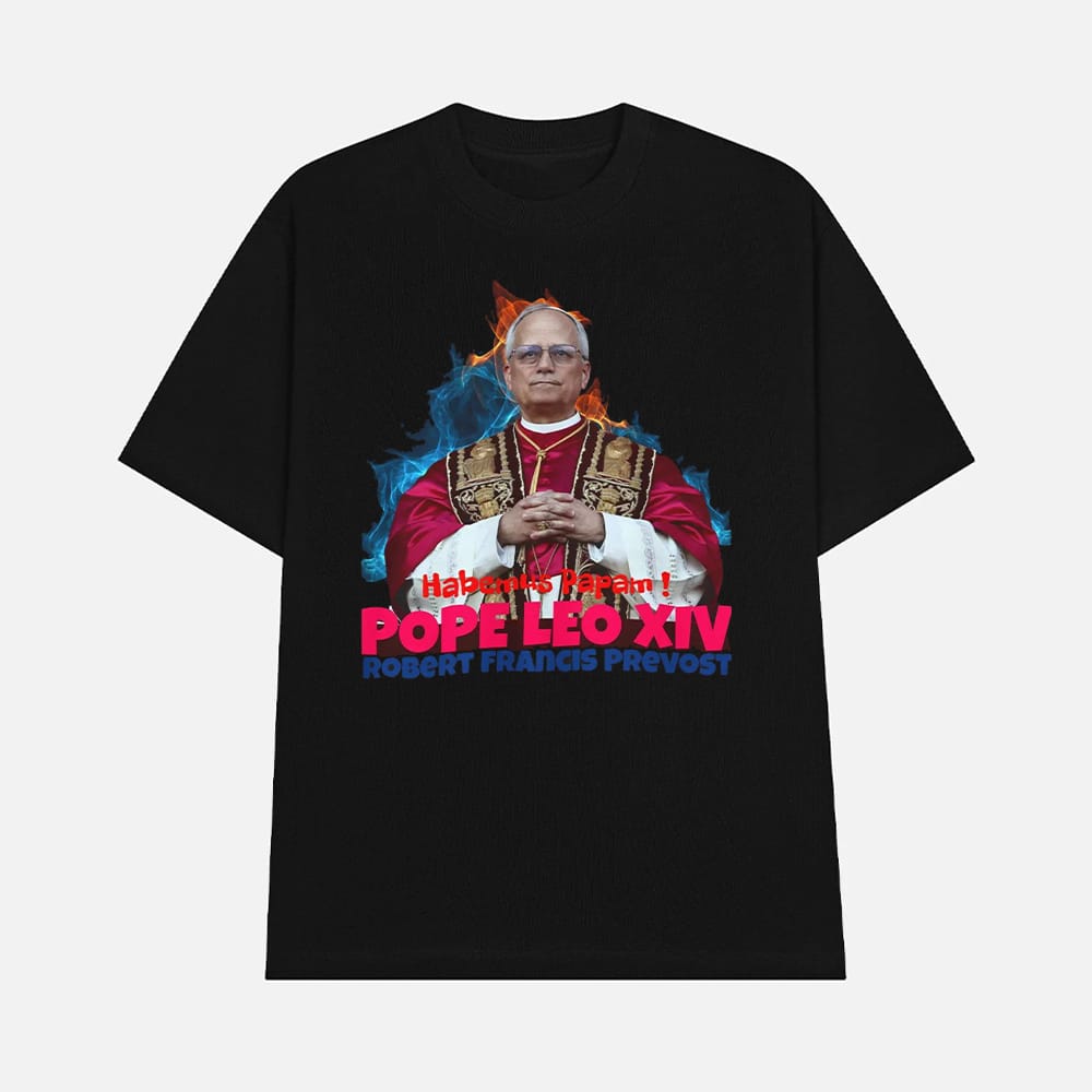 Habemus Papam Pope Leo XIV Robert Francis Prevost Shirt 1 Habemus Papam Pope Leo XIV Robert Francis Prevost Shirt