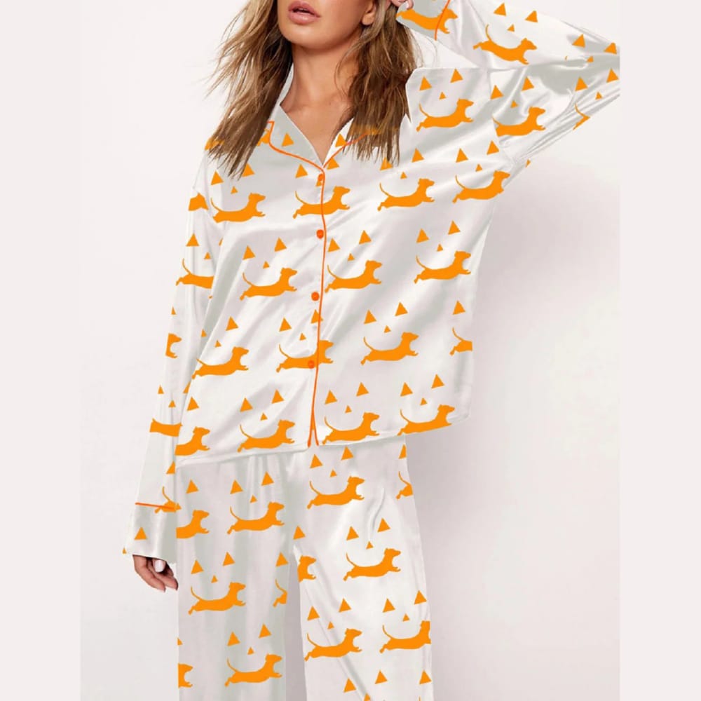 Halloween Dachshund Cute Dog Pajama Set Halloween Dachshund Cute Dog Pajama Set