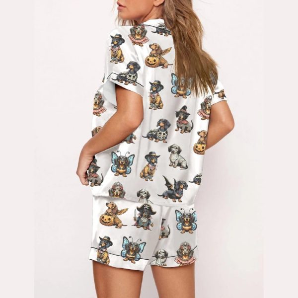 Halloween Dachshund Pajama Set