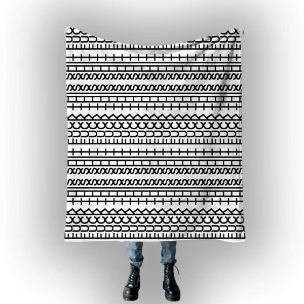 Hidden Swear Message Blanket