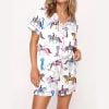 Horse Girls Silky Satin Pajama Set