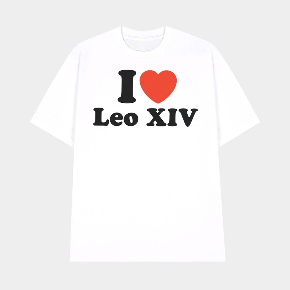 I Love Pope Leo XIV Shirt 1 I Love Pope Leo XIV Shirt