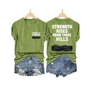 London Kentucky Strong Strength Rises From These Hills Shirt2