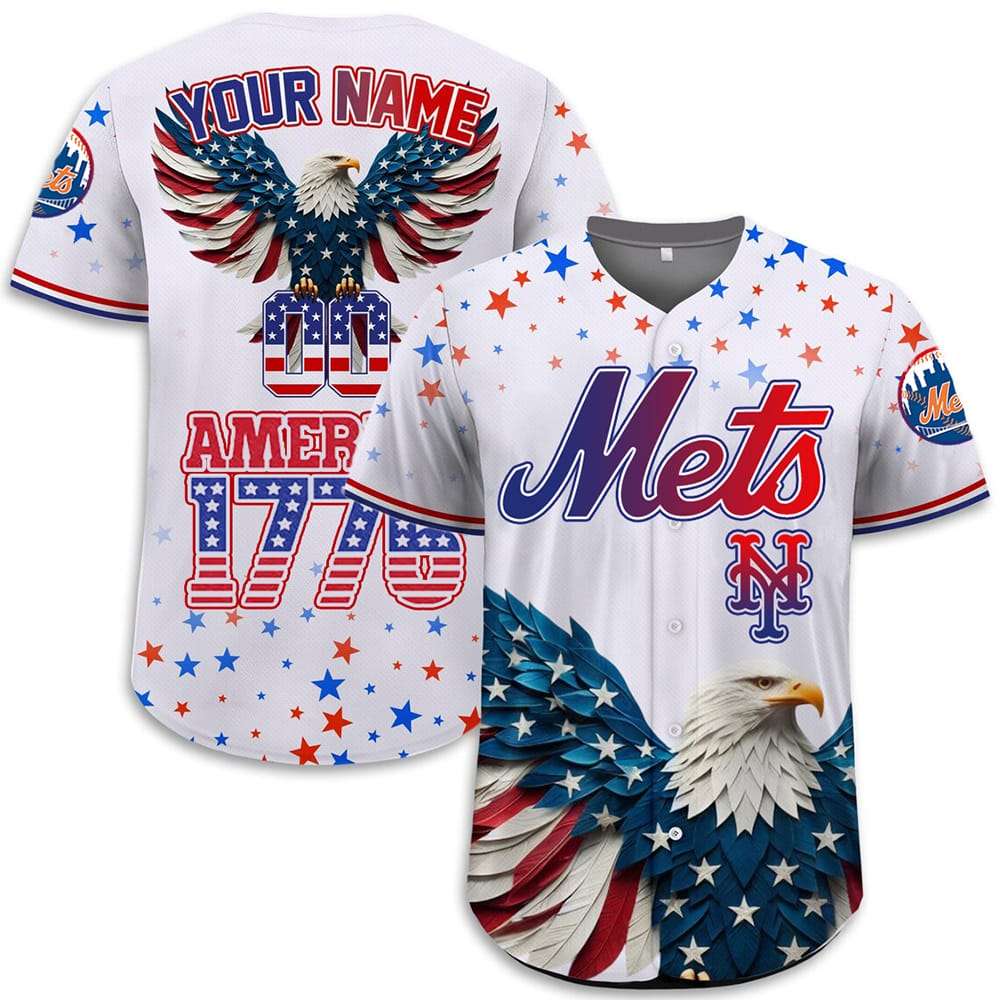 Independence Day Celebration Mets Baseball Jersey Independence Day Celebration Mets Baseball Jersey
