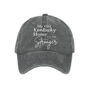 My Old Kentucky Home Stronger Than The Storm Baseball Cap2