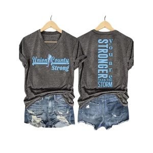 Union County Strong You Are Stronger Than The Storm Shirt2