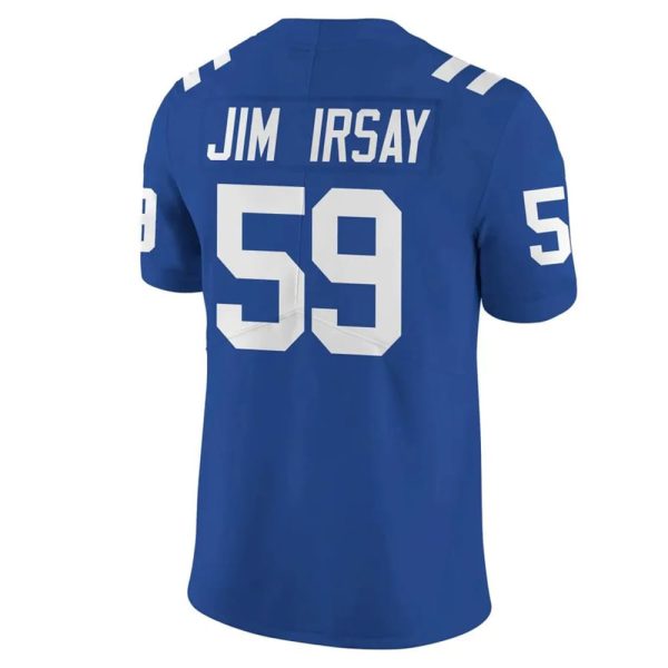 Jim Irsay Colts Blue Heart Football Jersey