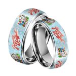 Jimmy Buffett Silver Tungsten Rings