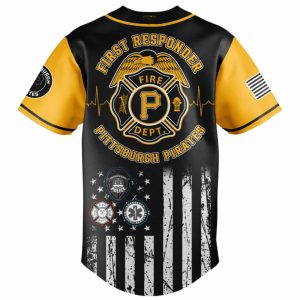 2025 Pirates First Responders Night Jersey2