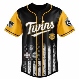 2025 Twins First Responders Night Jersey1