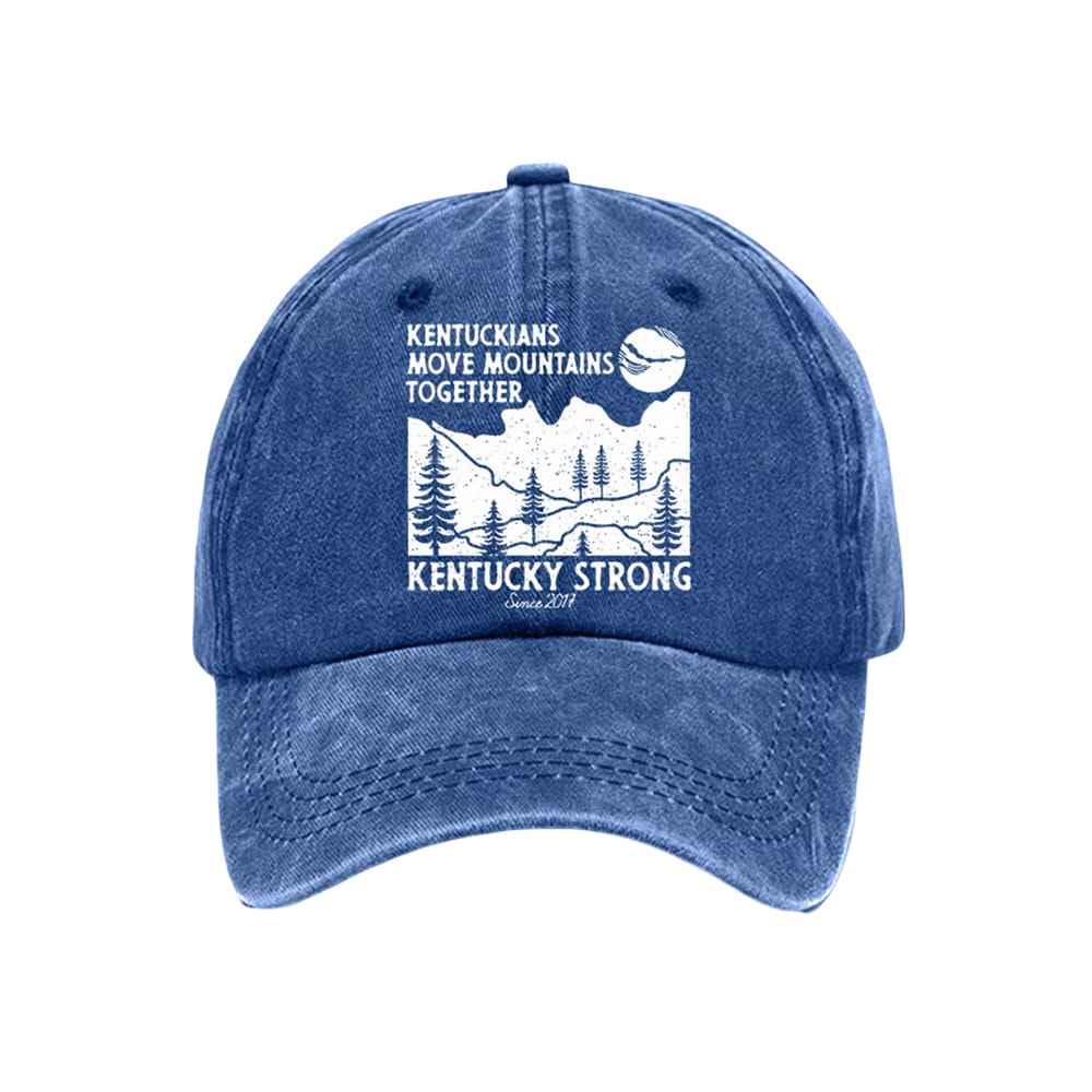 Kentuckians Move Mountains Together Kentucky Strong Since 2017 Baseball Cap Kentuckians Move Mountains Together Kentucky Strong Since 2017 Baseball Cap