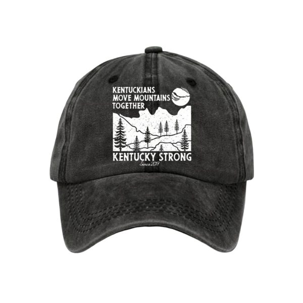 Kentuckians Move Mountains Together Kentucky Strong Since 2017 Baseball Cap