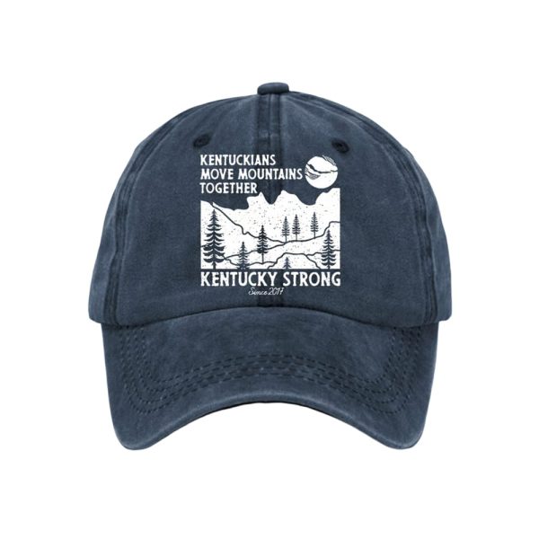 Kentuckians Move Mountains Together Kentucky Strong Since 2017 Baseball Cap