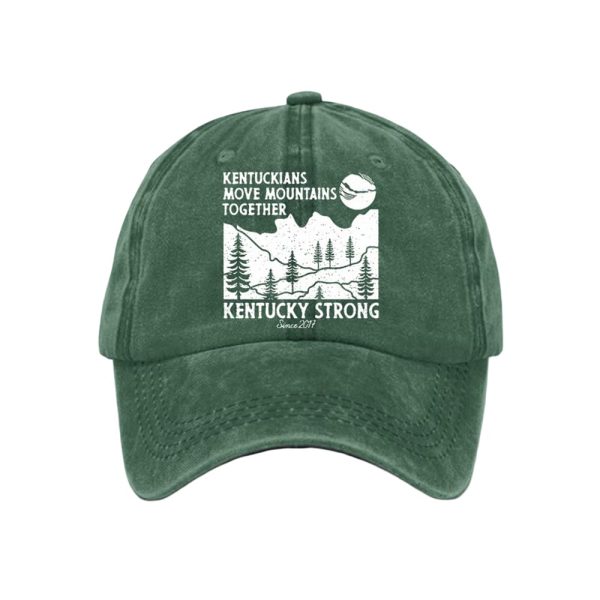 Kentuckians Move Mountains Together Kentucky Strong Since 2017 Baseball Cap