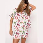 Kentucky Derby Western Horse Pattern Pajama Set