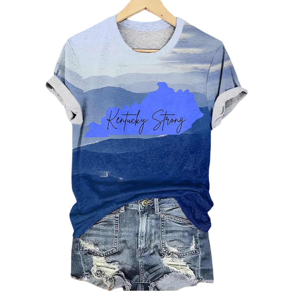 Kentucky Strong All Over Print Shirt Kentucky Strong All Over Print Shirt