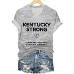 Kentucky Strong Our Hearts Are With London And Somerset Shirt
