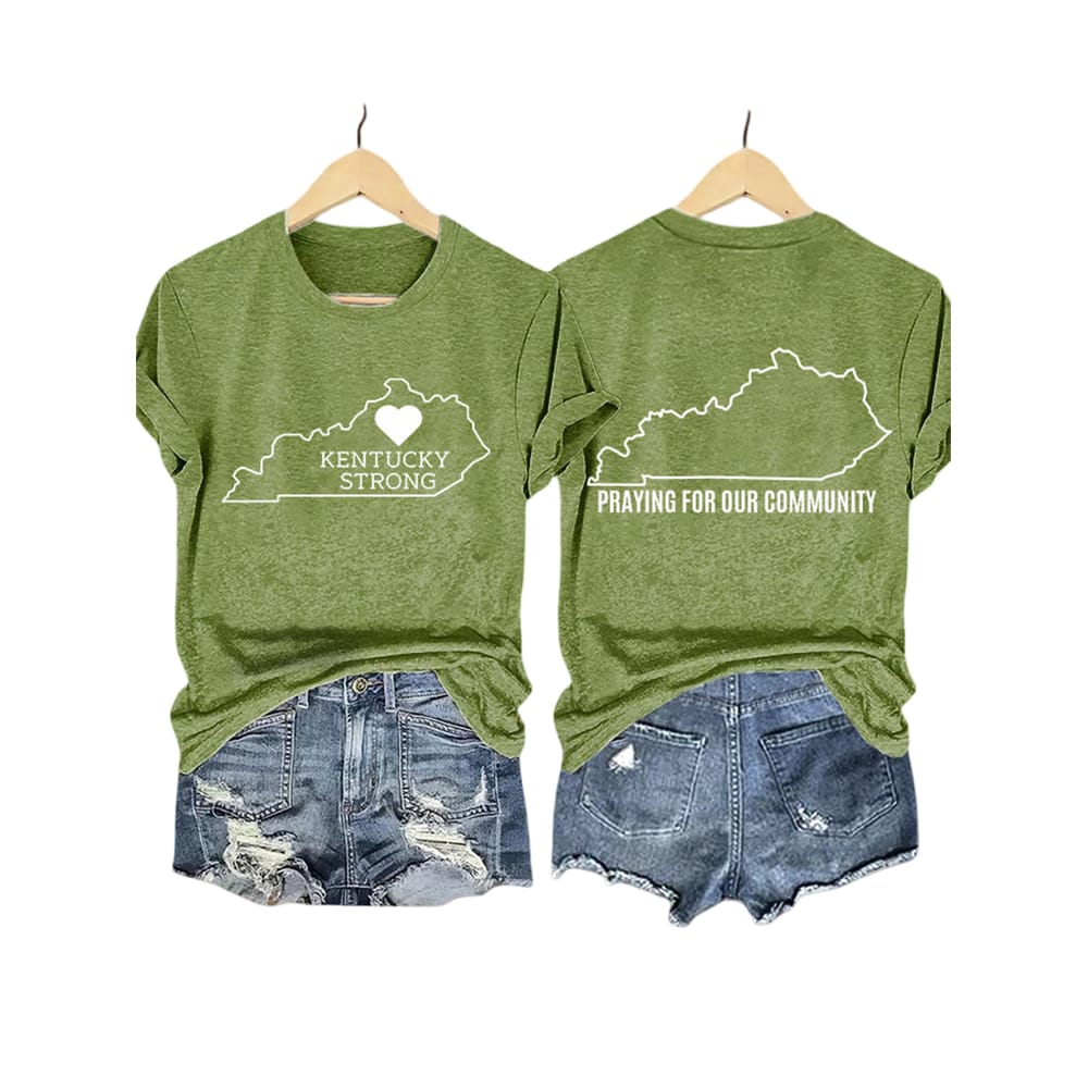 Kentucky Strong Praying For Our Community Shirt Kentucky Strong Praying For Our Community Shirt
