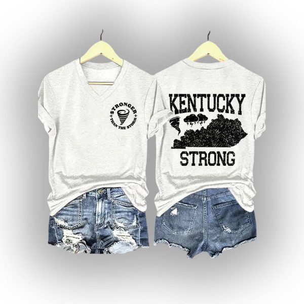 Kentucky Strong Tornado Stronger Than The Storm Shirt