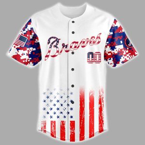 Braves 4th Of July Independence Day Jersey 20251