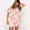 Lace And Ribbons Coquette Bow Pajama Set