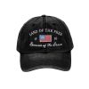 Land Of The Free 1776 Because Of The Brave Hat