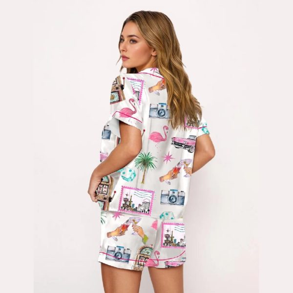 Las Vegas Bachelorette Cocktail Club Girls Trip Country Club Pajama Set