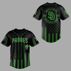 Padres Mental Health Awareness Month 2025 Jersey1