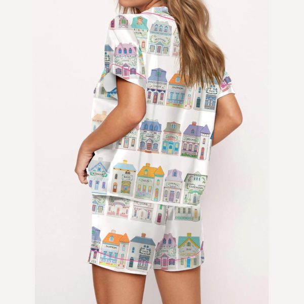 Lenox Spice Village Silky Satin Pajama Set