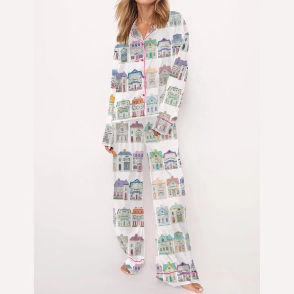 Lenox Spice Village Silky Satin Pajama Set