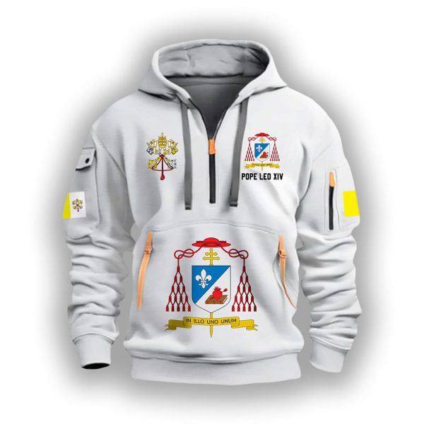 Leo Pope XIV Quarter Zip Hoodie