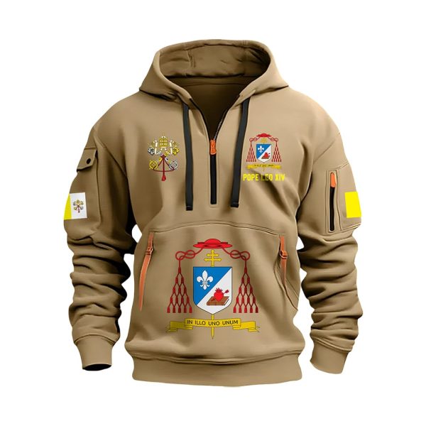 Leo Pope XIV Quarter Zip Hoodie