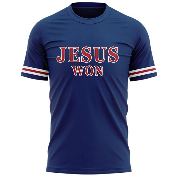 Liberty Softball Jesus Won Shirt