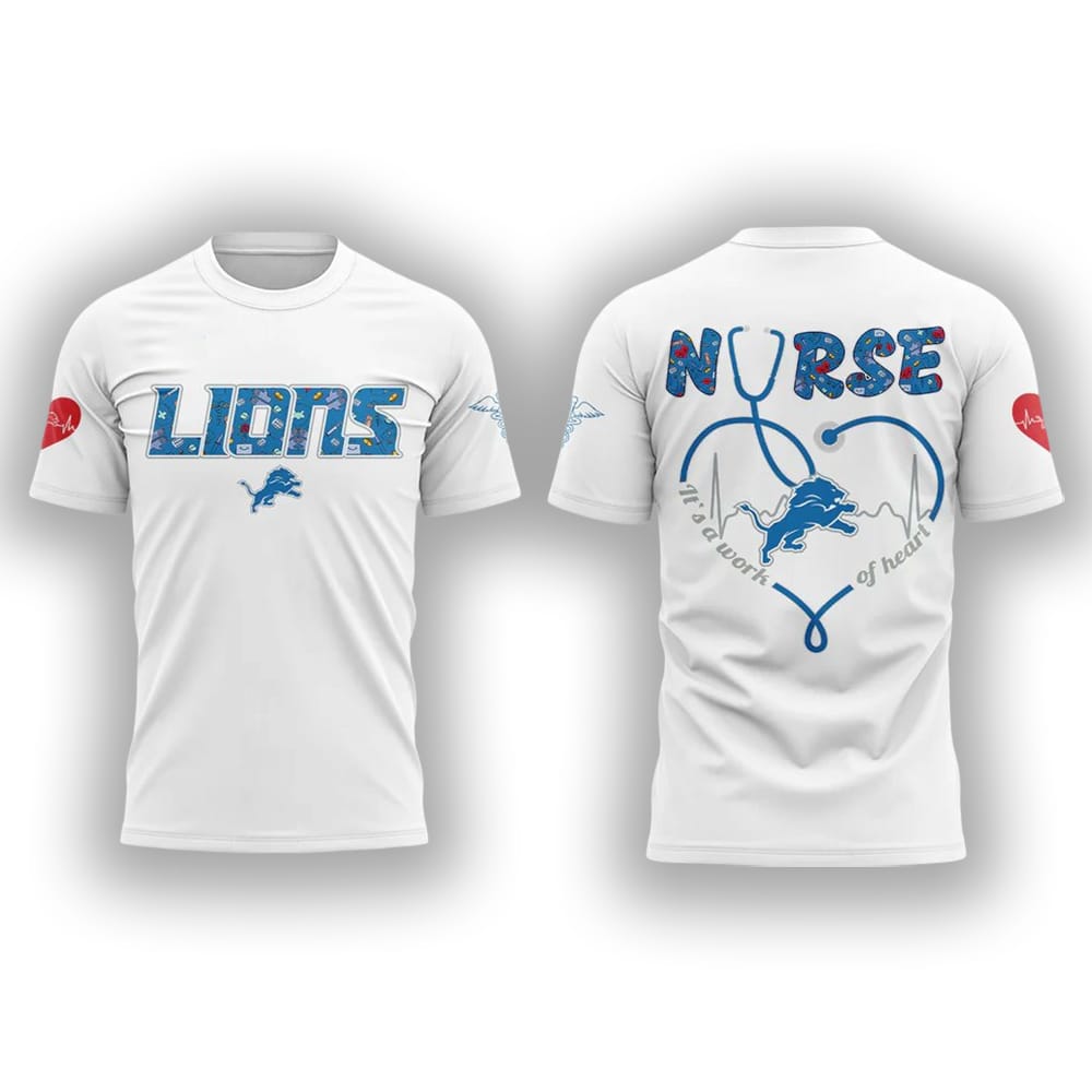 Lions Nurses Appreciation Shirt 2025 Lions Nurses Appreciation Shirt 2025