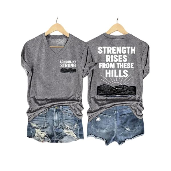 London Kentucky Strong Strength Rises From These Hills Shirt