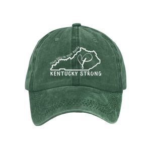 Come Hell Or High Water Kentucky Strong Faith Cross Baseball Cap1
