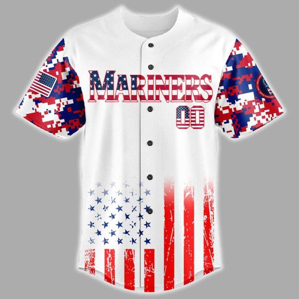 Mariners 4th Of July Independence Day Jersey 2025