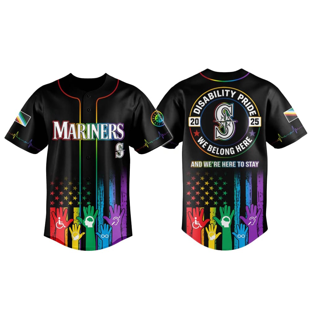 Mariners Disability Pride Month Jersey 2025 Mariners Disability Pride Month Jersey 2025