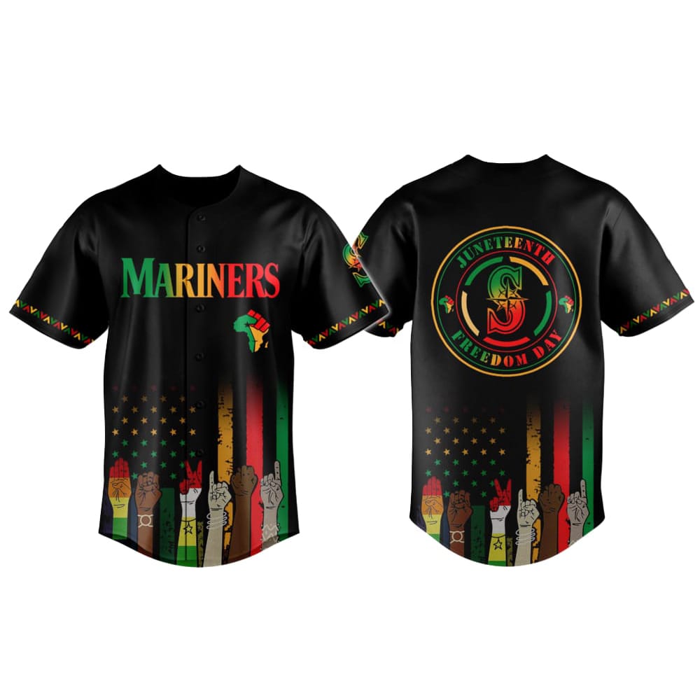 Mariners Juneteenth Freedom Day Jersey 2025 Mariners Juneteenth Freedom Day Jersey 2025