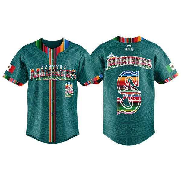 Mariners Mexican Heritage Night Green Jersey 2025