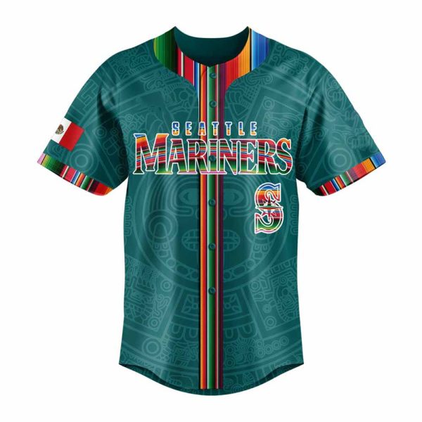 Mariners Mexican Heritage Night Green Jersey 2025