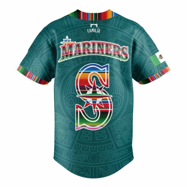Mariners Mexican Heritage Night Green Jersey 2025